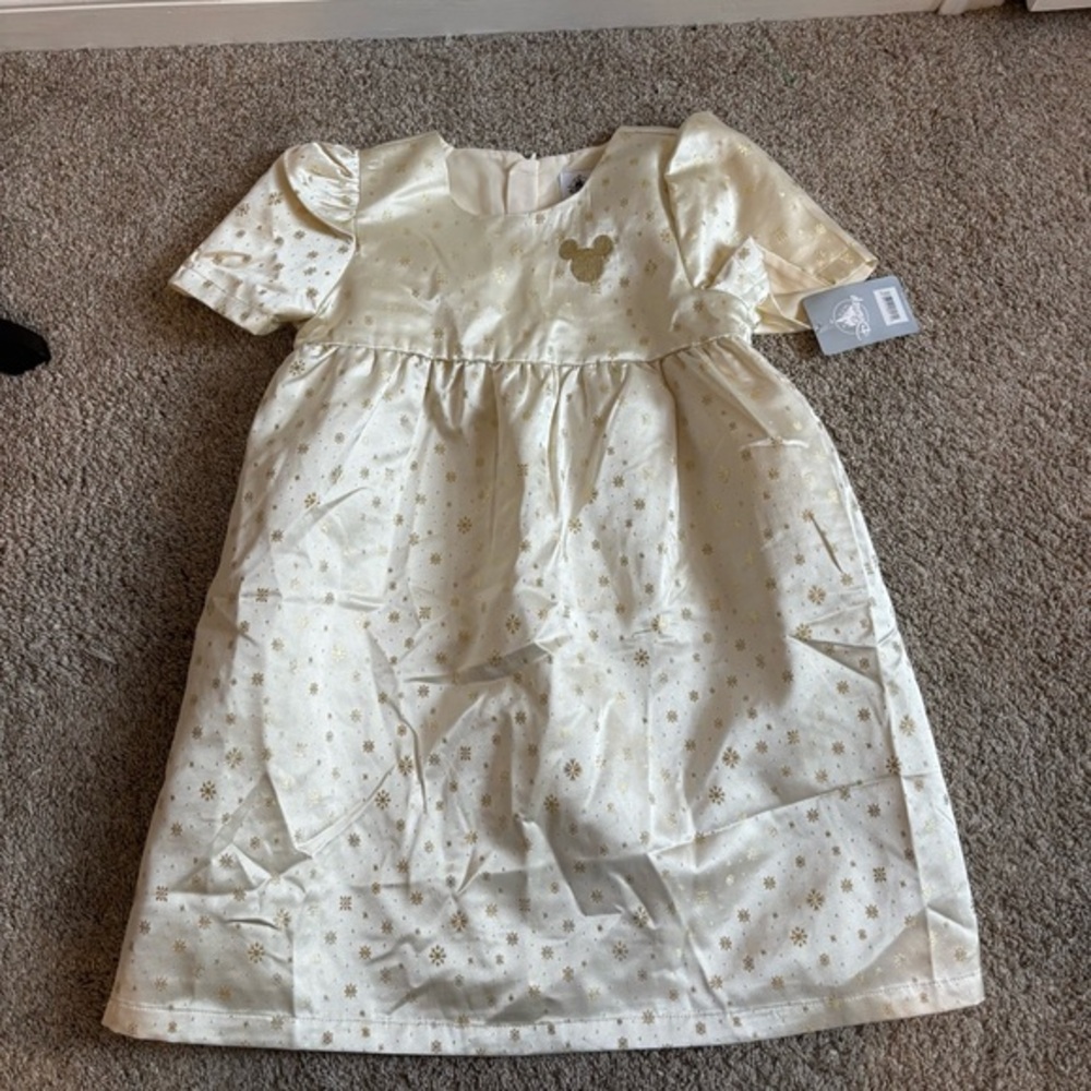 Girls' Disney Holiday Minnie Mouse Dress - Disney Store New With Tags Size 7/8